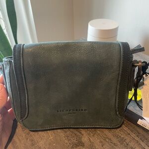 NWT Liebeskind Green Leather Crossbody Bag